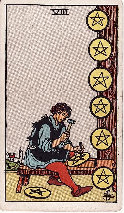 Eight of Pentacles
