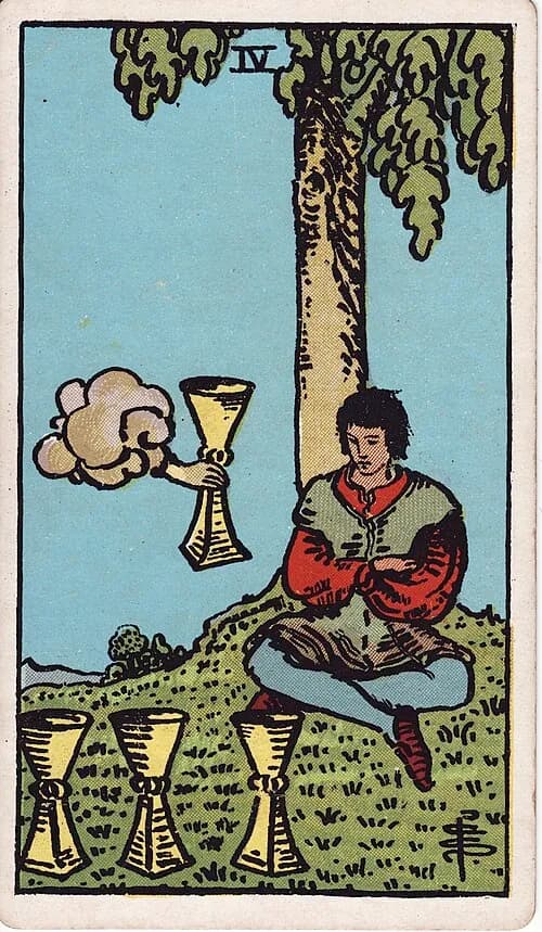 Four of Cups